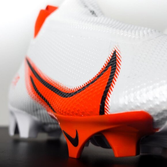 NEW Nike Vapor Edge Pro 360 Football Cleats White Bright Orange SAME DAY… - Picture 4 of 13